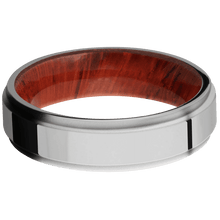 Titanium + Polish , Bead Finish + Padauk