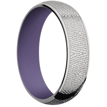 Titanium + Polish Finish + Bright Purple
