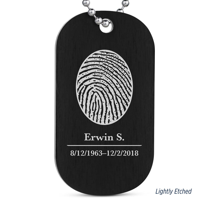 Dog Tags - Custom Stamped – LHN Jewelry