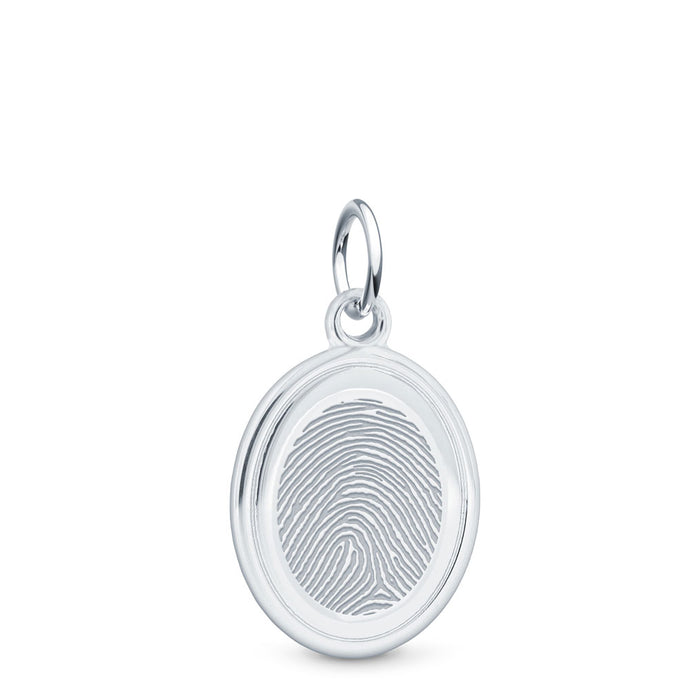 Liv Oval Charm • Add On, Sterling Silver