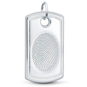 Stainless Steel Fingerprint Keychain – LegacyTouch
