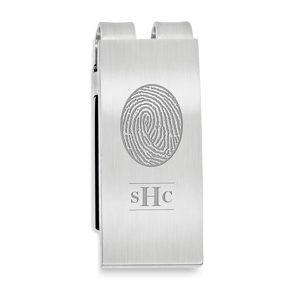 Legacy Touch Stainless Steel Fingerprint Keychain