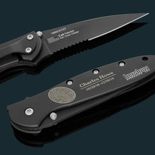 Fingerprint Keepsake Kershaw® Serrated Pocket Knife