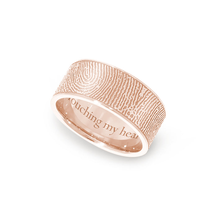 Personalized Fingerprint Rings from Legacy Touch – Tagged \